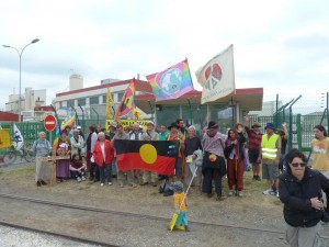 Marche de la paix à Malvési