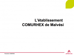 Comurhex-ppt